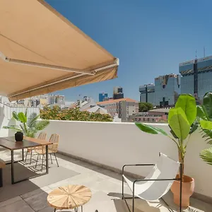 Casa Boma - Lighting With Private Balcony - Campolide I Apartamento Lisboa